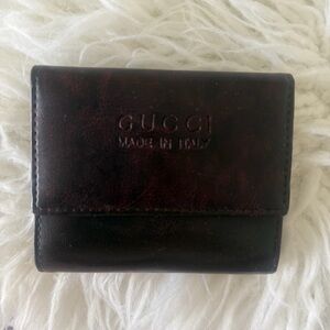 Designer Inspired Men's Dark Brown Wallet